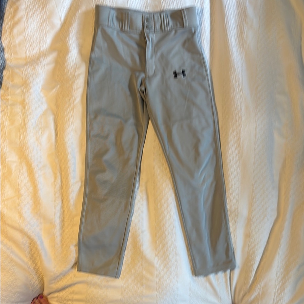 Under Armour Gray Baseball Pants